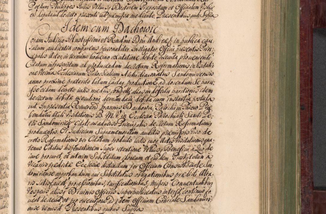 Zdjęcie nr 538 dla obiektu archiwalnego: Acta actorum episcopalium R. D. Andreae Trzebicki, episcopi Cracoviensis et ducis Severiae a die 29 Maii 1676 ad 1678 inclusive. Volumen VII