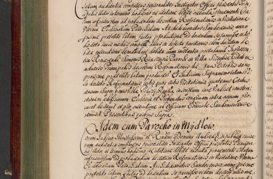 Zdjęcie nr 535 dla obiektu archiwalnego: Acta actorum episcopalium R. D. Andreae Trzebicki, episcopi Cracoviensis et ducis Severiae a die 29 Maii 1676 ad 1678 inclusive. Volumen VII