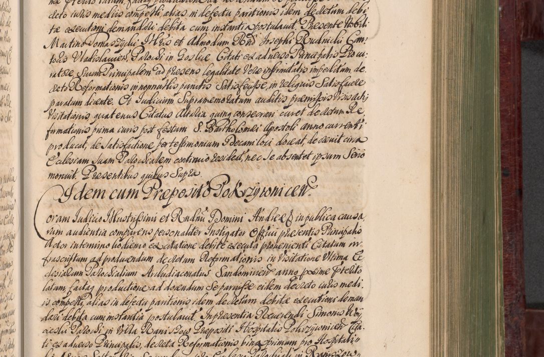 Zdjęcie nr 534 dla obiektu archiwalnego: Acta actorum episcopalium R. D. Andreae Trzebicki, episcopi Cracoviensis et ducis Severiae a die 29 Maii 1676 ad 1678 inclusive. Volumen VII