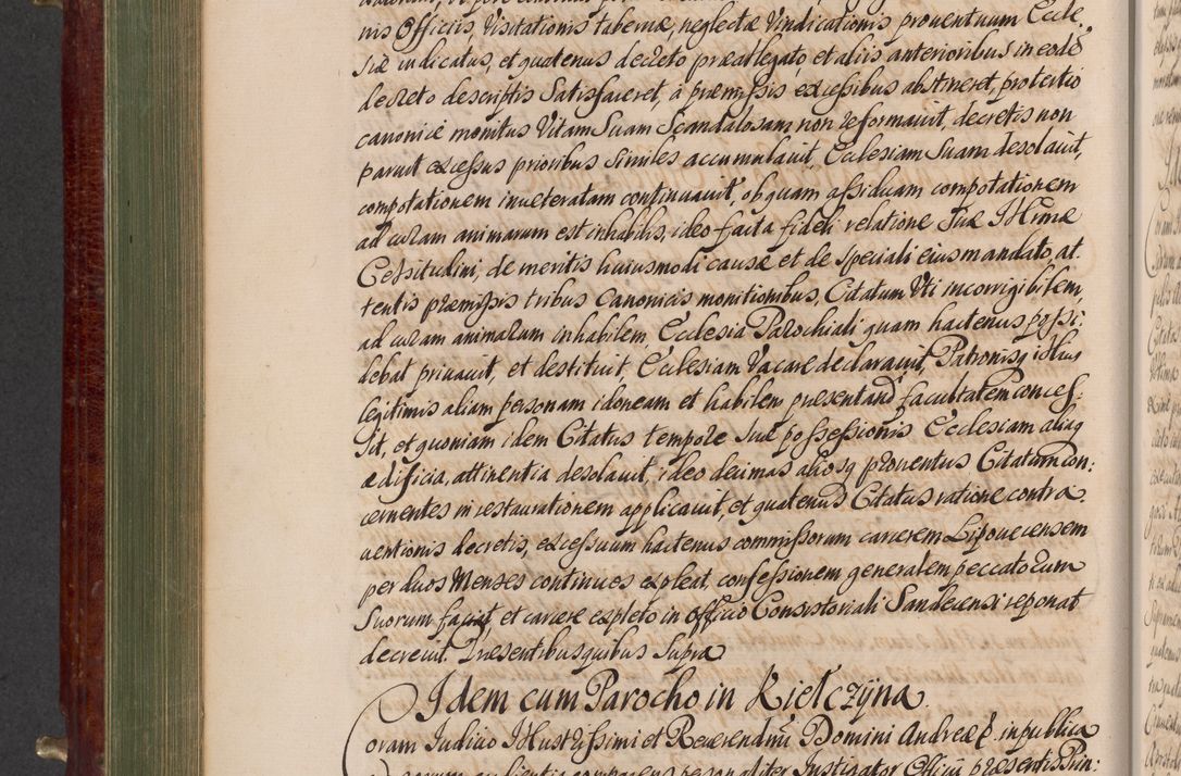 Zdjęcie nr 531 dla obiektu archiwalnego: Acta actorum episcopalium R. D. Andreae Trzebicki, episcopi Cracoviensis et ducis Severiae a die 29 Maii 1676 ad 1678 inclusive. Volumen VII