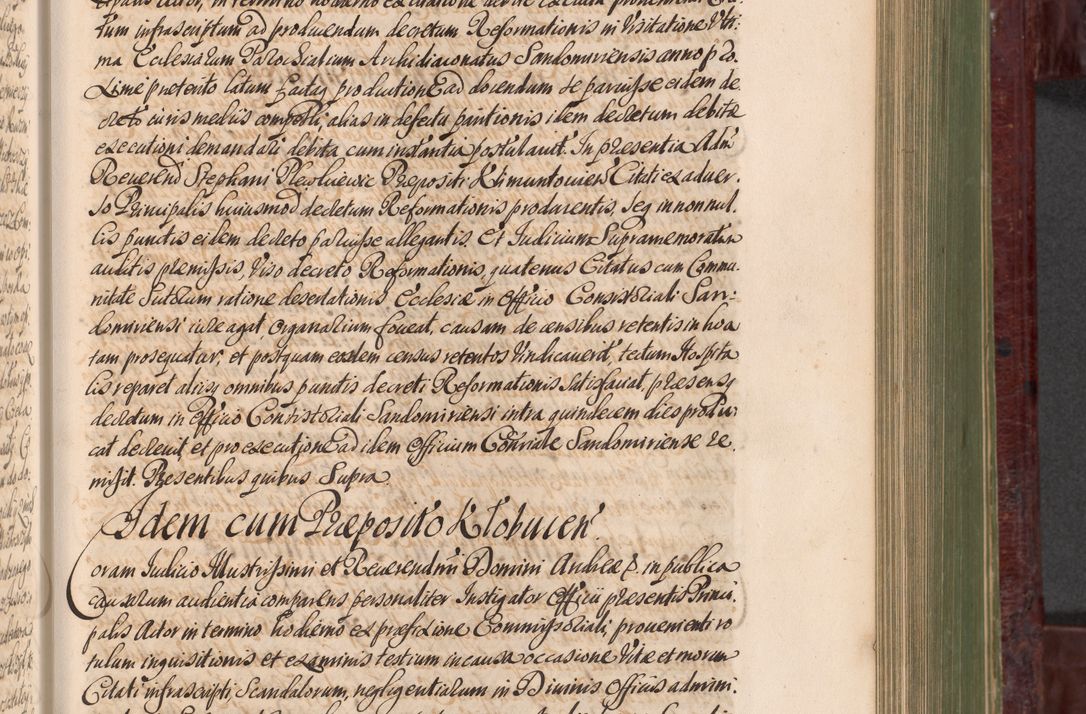 Zdjęcie nr 528 dla obiektu archiwalnego: Acta actorum episcopalium R. D. Andreae Trzebicki, episcopi Cracoviensis et ducis Severiae a die 29 Maii 1676 ad 1678 inclusive. Volumen VII