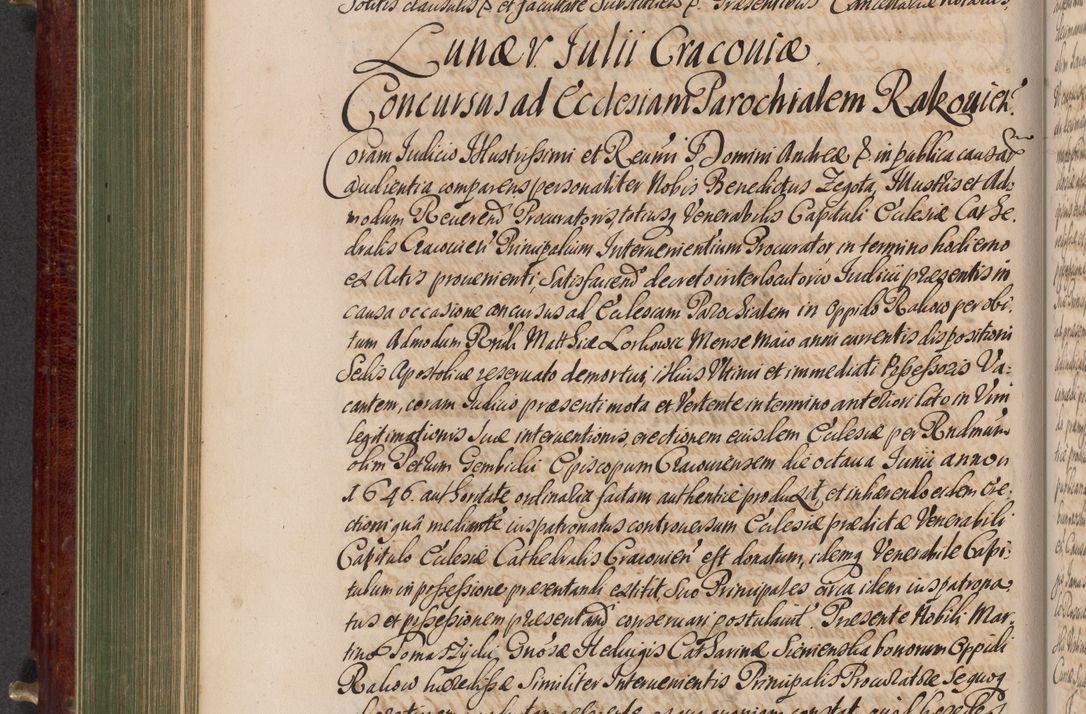Zdjęcie nr 517 dla obiektu archiwalnego: Acta actorum episcopalium R. D. Andreae Trzebicki, episcopi Cracoviensis et ducis Severiae a die 29 Maii 1676 ad 1678 inclusive. Volumen VII