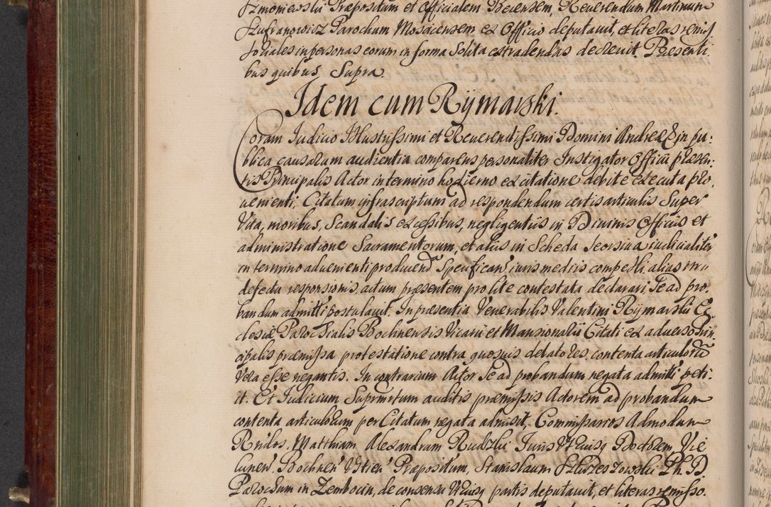 Zdjęcie nr 513 dla obiektu archiwalnego: Acta actorum episcopalium R. D. Andreae Trzebicki, episcopi Cracoviensis et ducis Severiae a die 29 Maii 1676 ad 1678 inclusive. Volumen VII