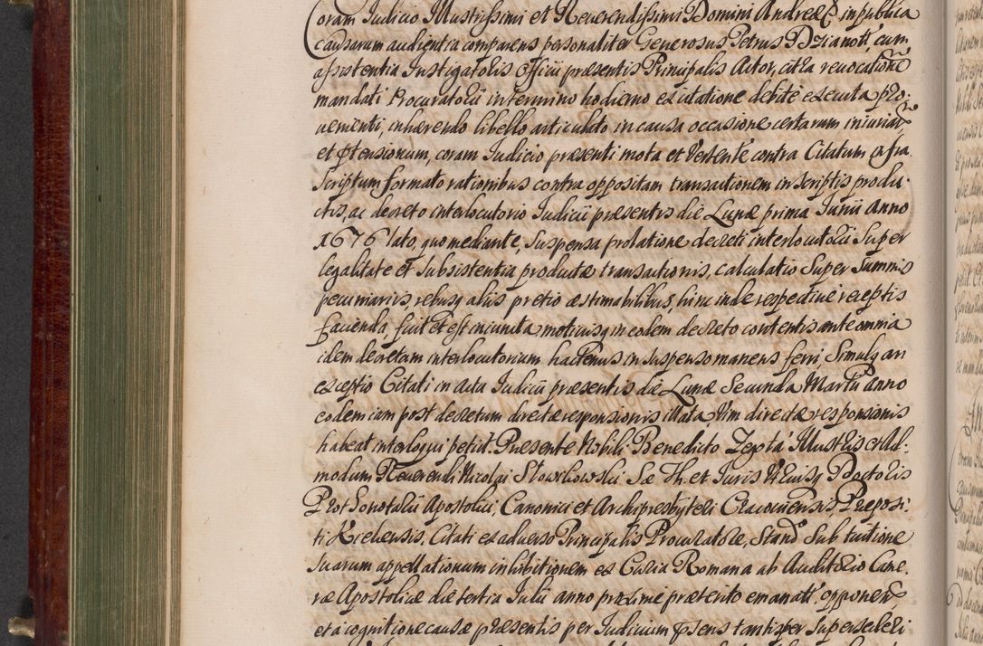 Zdjęcie nr 509 dla obiektu archiwalnego: Acta actorum episcopalium R. D. Andreae Trzebicki, episcopi Cracoviensis et ducis Severiae a die 29 Maii 1676 ad 1678 inclusive. Volumen VII
