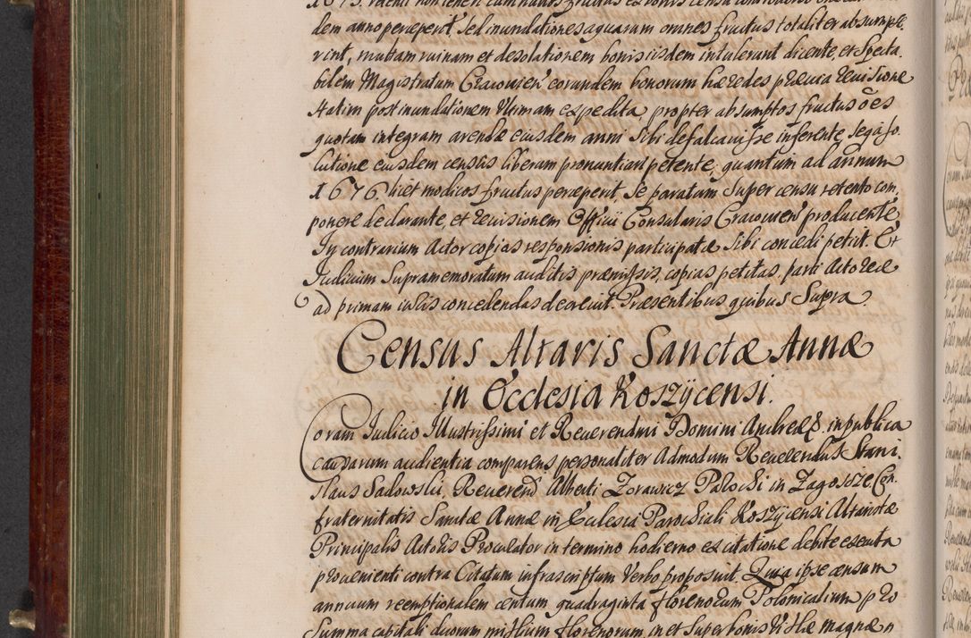 Zdjęcie nr 507 dla obiektu archiwalnego: Acta actorum episcopalium R. D. Andreae Trzebicki, episcopi Cracoviensis et ducis Severiae a die 29 Maii 1676 ad 1678 inclusive. Volumen VII