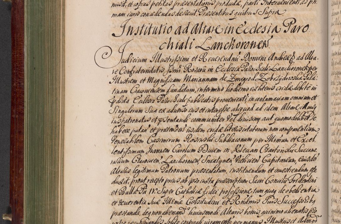 Zdjęcie nr 503 dla obiektu archiwalnego: Acta actorum episcopalium R. D. Andreae Trzebicki, episcopi Cracoviensis et ducis Severiae a die 29 Maii 1676 ad 1678 inclusive. Volumen VII