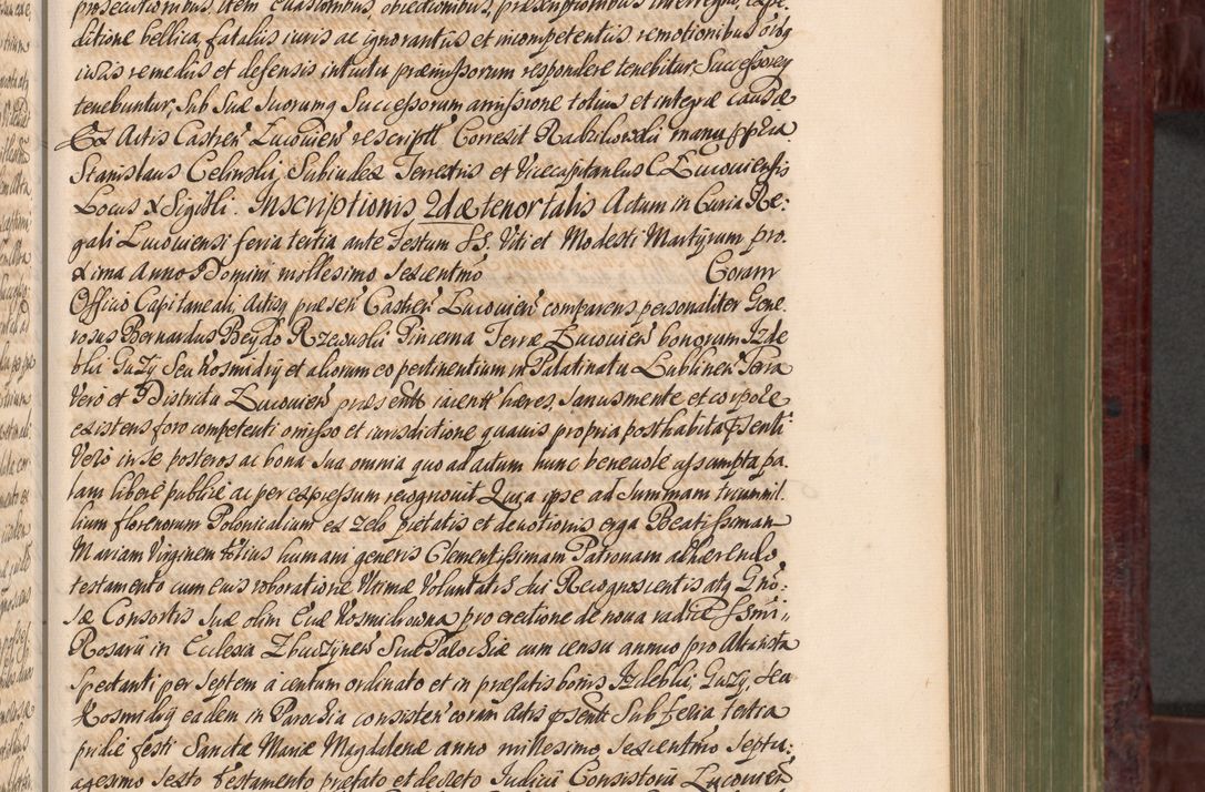 Zdjęcie nr 494 dla obiektu archiwalnego: Acta actorum episcopalium R. D. Andreae Trzebicki, episcopi Cracoviensis et ducis Severiae a die 29 Maii 1676 ad 1678 inclusive. Volumen VII