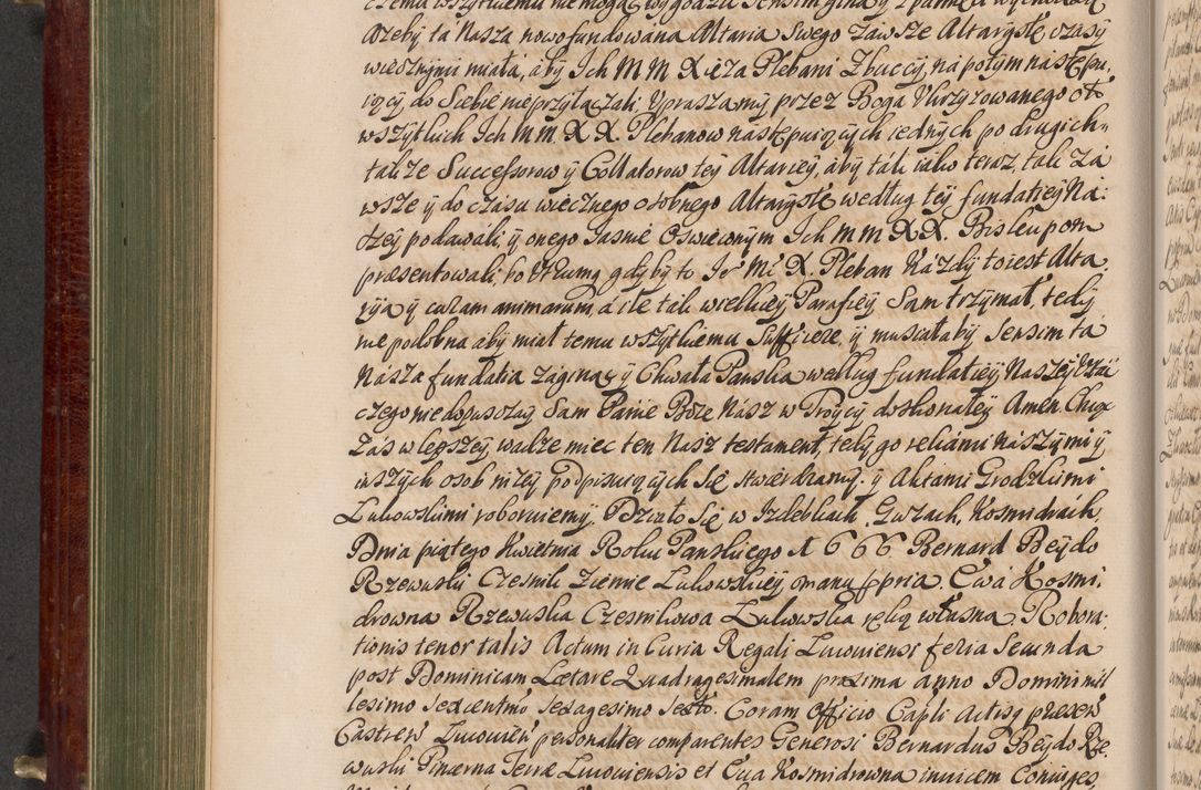 Zdjęcie nr 483 dla obiektu archiwalnego: Acta actorum episcopalium R. D. Andreae Trzebicki, episcopi Cracoviensis et ducis Severiae a die 29 Maii 1676 ad 1678 inclusive. Volumen VII