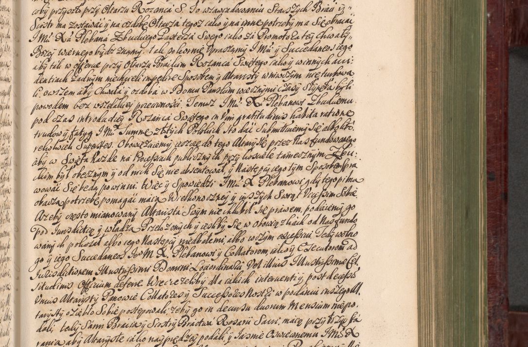 Zdjęcie nr 480 dla obiektu archiwalnego: Acta actorum episcopalium R. D. Andreae Trzebicki, episcopi Cracoviensis et ducis Severiae a die 29 Maii 1676 ad 1678 inclusive. Volumen VII