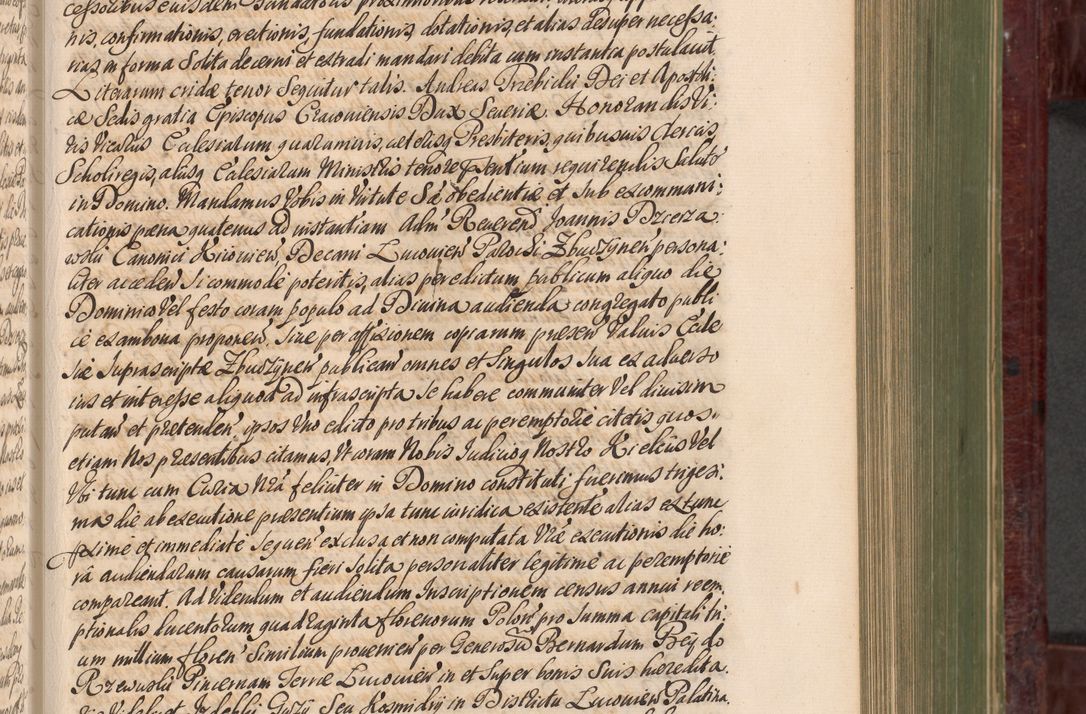 Zdjęcie nr 476 dla obiektu archiwalnego: Acta actorum episcopalium R. D. Andreae Trzebicki, episcopi Cracoviensis et ducis Severiae a die 29 Maii 1676 ad 1678 inclusive. Volumen VII