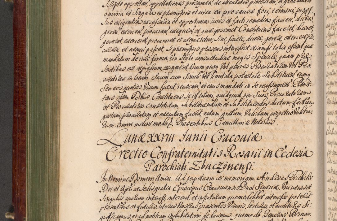Zdjęcie nr 473 dla obiektu archiwalnego: Acta actorum episcopalium R. D. Andreae Trzebicki, episcopi Cracoviensis et ducis Severiae a die 29 Maii 1676 ad 1678 inclusive. Volumen VII