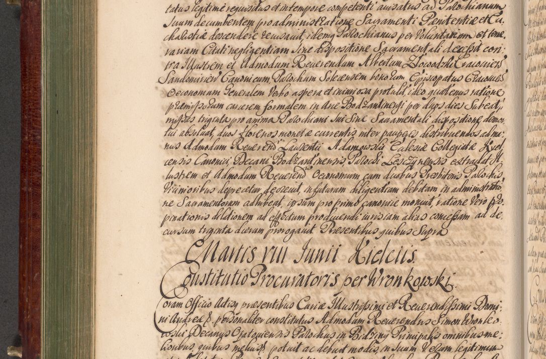 Zdjęcie nr 469 dla obiektu archiwalnego: Acta actorum episcopalium R. D. Andreae Trzebicki, episcopi Cracoviensis et ducis Severiae a die 29 Maii 1676 ad 1678 inclusive. Volumen VII