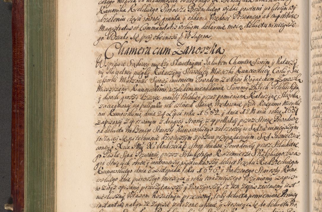 Zdjęcie nr 467 dla obiektu archiwalnego: Acta actorum episcopalium R. D. Andreae Trzebicki, episcopi Cracoviensis et ducis Severiae a die 29 Maii 1676 ad 1678 inclusive. Volumen VII
