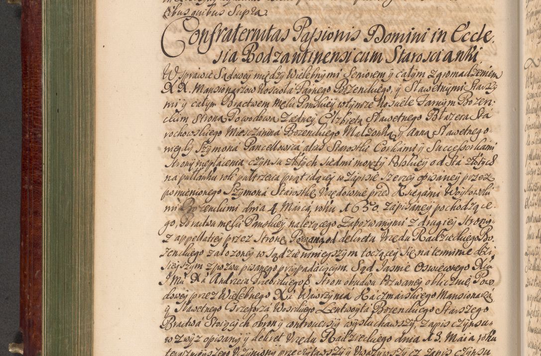 Zdjęcie nr 463 dla obiektu archiwalnego: Acta actorum episcopalium R. D. Andreae Trzebicki, episcopi Cracoviensis et ducis Severiae a die 29 Maii 1676 ad 1678 inclusive. Volumen VII