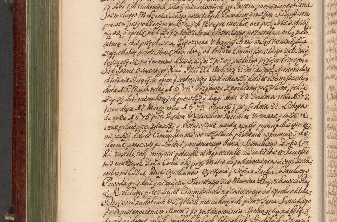 Zdjęcie nr 465 dla obiektu archiwalnego: Acta actorum episcopalium R. D. Andreae Trzebicki, episcopi Cracoviensis et ducis Severiae a die 29 Maii 1676 ad 1678 inclusive. Volumen VII