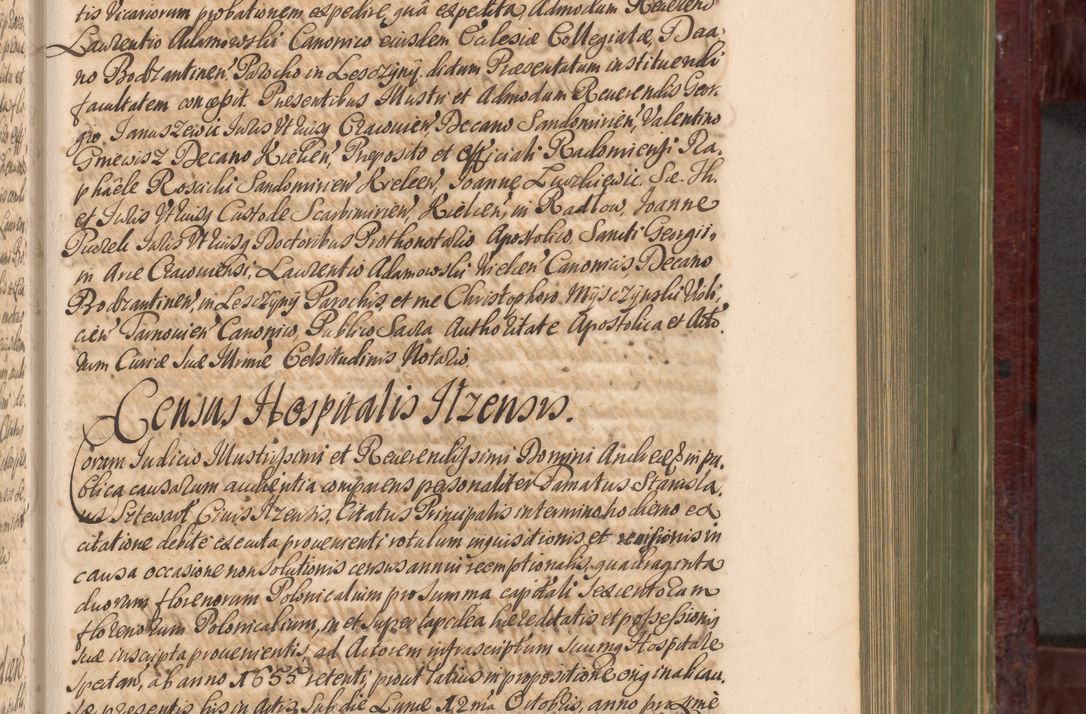 Zdjęcie nr 460 dla obiektu archiwalnego: Acta actorum episcopalium R. D. Andreae Trzebicki, episcopi Cracoviensis et ducis Severiae a die 29 Maii 1676 ad 1678 inclusive. Volumen VII