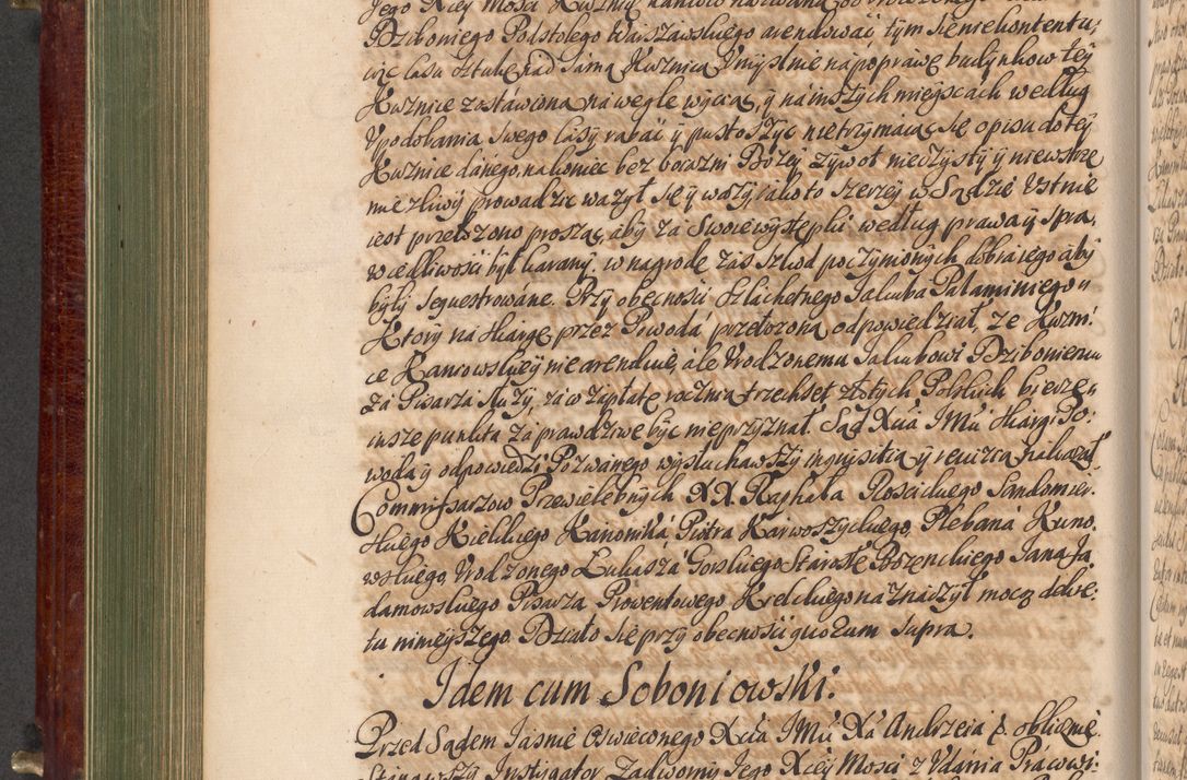 Zdjęcie nr 453 dla obiektu archiwalnego: Acta actorum episcopalium R. D. Andreae Trzebicki, episcopi Cracoviensis et ducis Severiae a die 29 Maii 1676 ad 1678 inclusive. Volumen VII