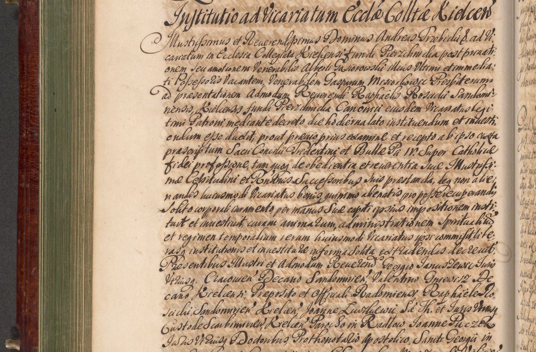 Zdjęcie nr 451 dla obiektu archiwalnego: Acta actorum episcopalium R. D. Andreae Trzebicki, episcopi Cracoviensis et ducis Severiae a die 29 Maii 1676 ad 1678 inclusive. Volumen VII