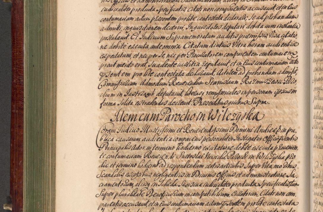 Zdjęcie nr 447 dla obiektu archiwalnego: Acta actorum episcopalium R. D. Andreae Trzebicki, episcopi Cracoviensis et ducis Severiae a die 29 Maii 1676 ad 1678 inclusive. Volumen VII
