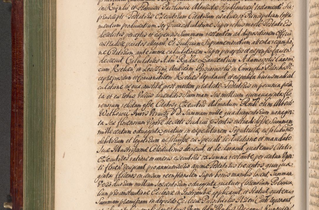 Zdjęcie nr 445 dla obiektu archiwalnego: Acta actorum episcopalium R. D. Andreae Trzebicki, episcopi Cracoviensis et ducis Severiae a die 29 Maii 1676 ad 1678 inclusive. Volumen VII