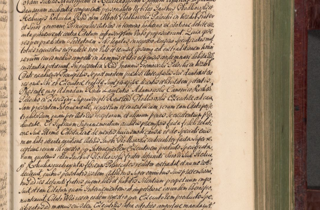 Zdjęcie nr 442 dla obiektu archiwalnego: Acta actorum episcopalium R. D. Andreae Trzebicki, episcopi Cracoviensis et ducis Severiae a die 29 Maii 1676 ad 1678 inclusive. Volumen VII