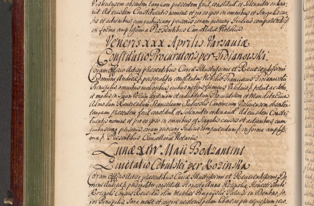 Zdjęcie nr 441 dla obiektu archiwalnego: Acta actorum episcopalium R. D. Andreae Trzebicki, episcopi Cracoviensis et ducis Severiae a die 29 Maii 1676 ad 1678 inclusive. Volumen VII
