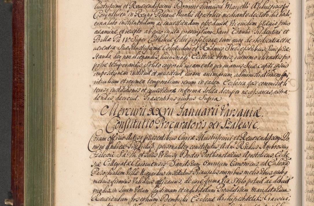 Zdjęcie nr 437 dla obiektu archiwalnego: Acta actorum episcopalium R. D. Andreae Trzebicki, episcopi Cracoviensis et ducis Severiae a die 29 Maii 1676 ad 1678 inclusive. Volumen VII