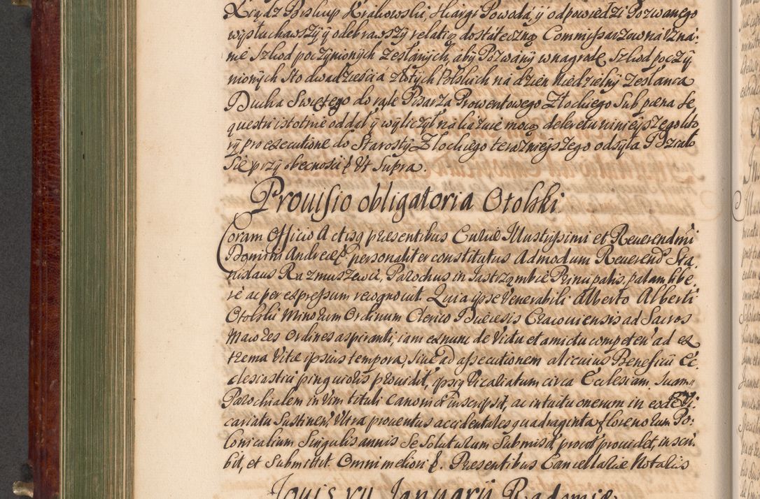 Zdjęcie nr 435 dla obiektu archiwalnego: Acta actorum episcopalium R. D. Andreae Trzebicki, episcopi Cracoviensis et ducis Severiae a die 29 Maii 1676 ad 1678 inclusive. Volumen VII