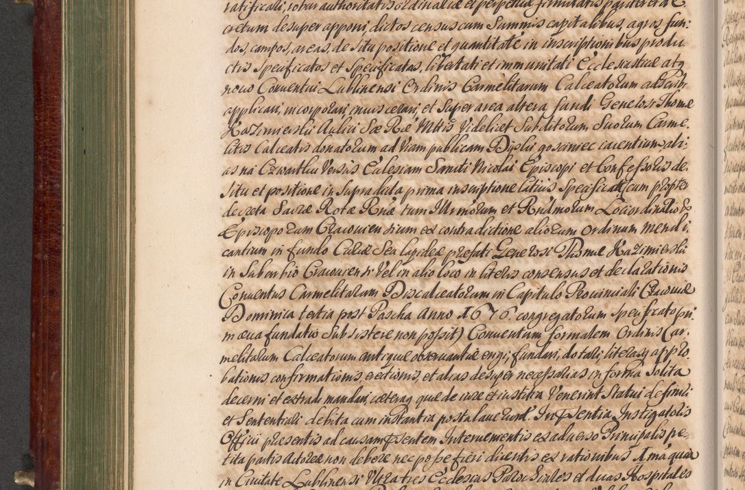 Zdjęcie nr 419 dla obiektu archiwalnego: Acta actorum episcopalium R. D. Andreae Trzebicki, episcopi Cracoviensis et ducis Severiae a die 29 Maii 1676 ad 1678 inclusive. Volumen VII