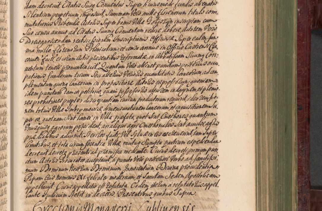 Zdjęcie nr 416 dla obiektu archiwalnego: Acta actorum episcopalium R. D. Andreae Trzebicki, episcopi Cracoviensis et ducis Severiae a die 29 Maii 1676 ad 1678 inclusive. Volumen VII