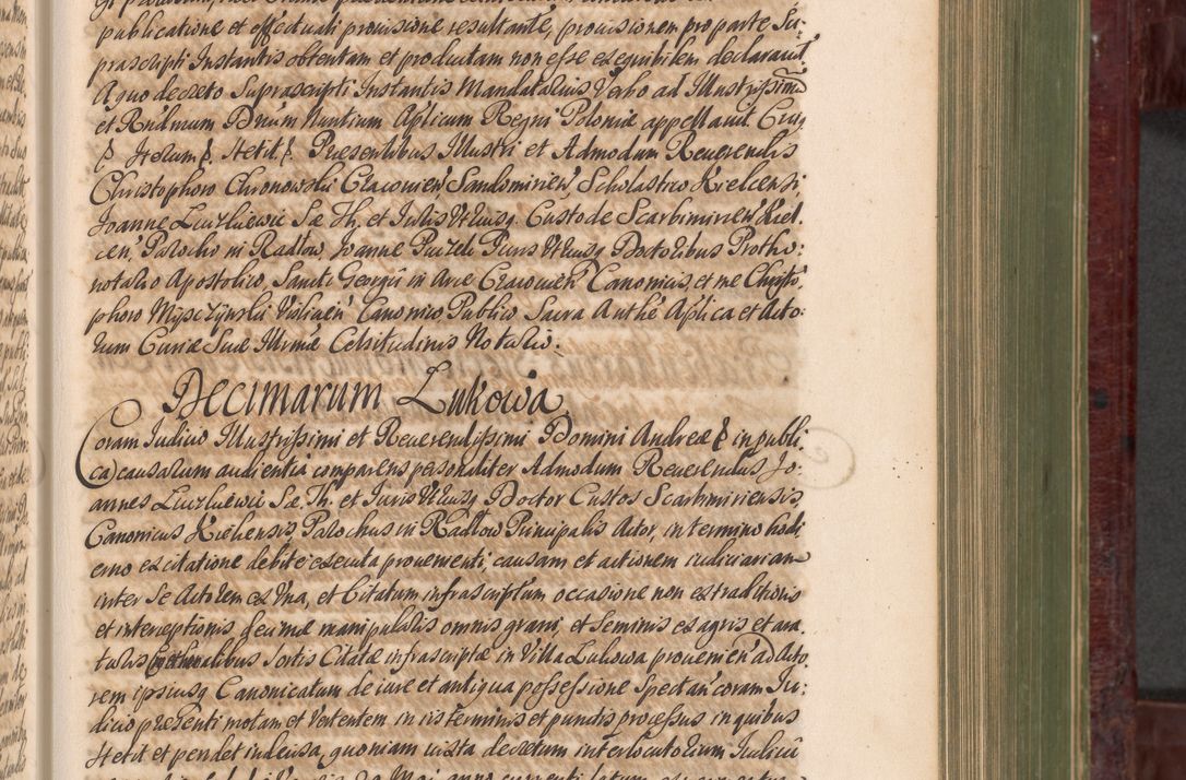 Zdjęcie nr 412 dla obiektu archiwalnego: Acta actorum episcopalium R. D. Andreae Trzebicki, episcopi Cracoviensis et ducis Severiae a die 29 Maii 1676 ad 1678 inclusive. Volumen VII