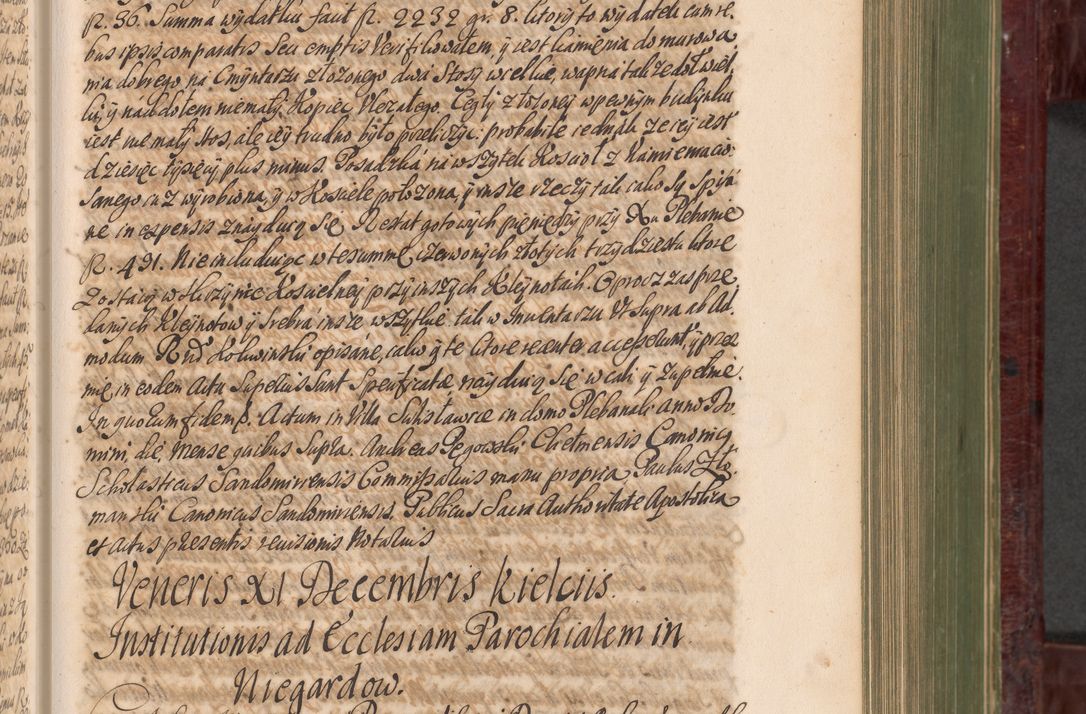 Zdjęcie nr 410 dla obiektu archiwalnego: Acta actorum episcopalium R. D. Andreae Trzebicki, episcopi Cracoviensis et ducis Severiae a die 29 Maii 1676 ad 1678 inclusive. Volumen VII