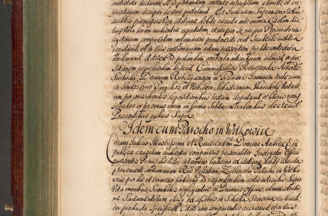 Zdjęcie nr 609 dla obiektu archiwalnego: Acta actorum episcopalium R. D. Andreae Trzebicki, episcopi Cracoviensis et ducis Severiae a die 29 Maii 1676 ad 1678 inclusive. Volumen VII