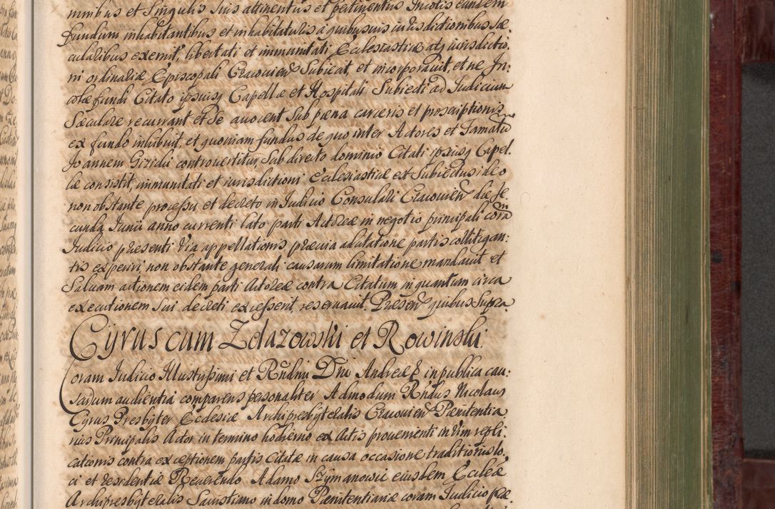 Zdjęcie nr 604 dla obiektu archiwalnego: Acta actorum episcopalium R. D. Andreae Trzebicki, episcopi Cracoviensis et ducis Severiae a die 29 Maii 1676 ad 1678 inclusive. Volumen VII