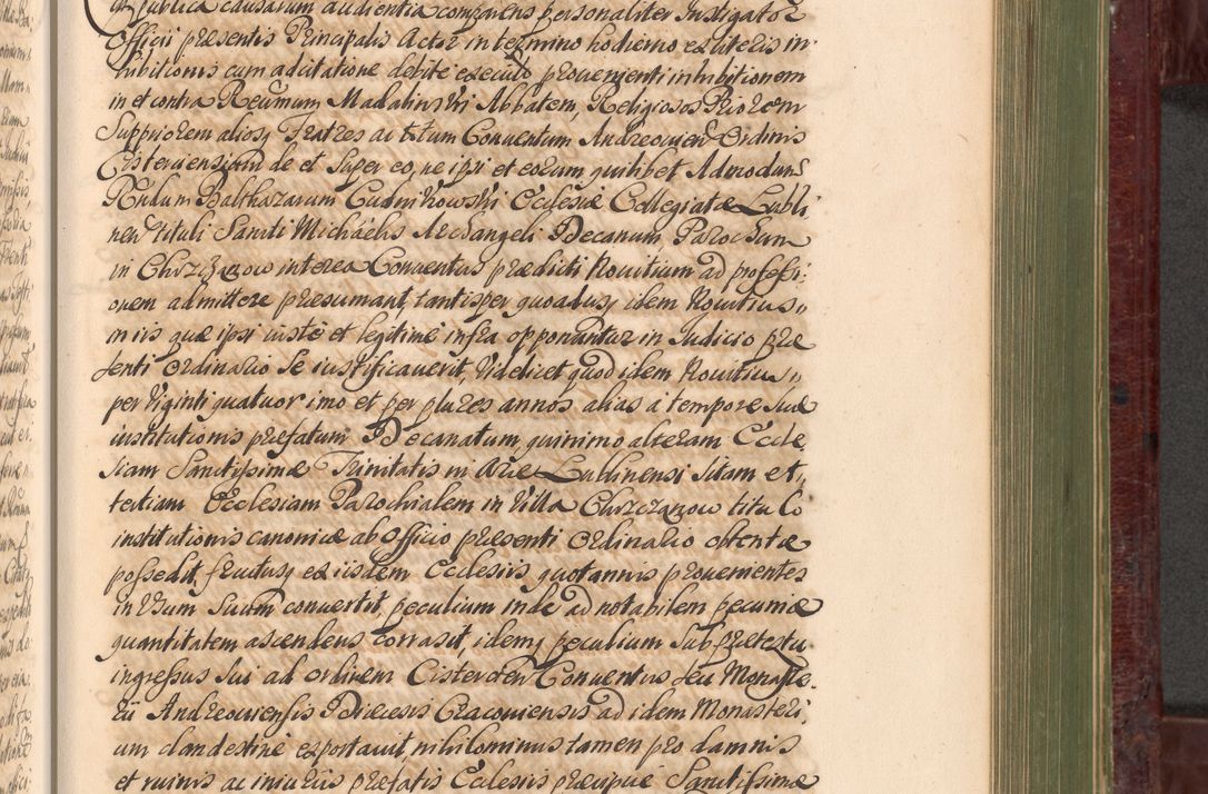 Zdjęcie nr 802 dla obiektu archiwalnego: Acta actorum episcopalium R. D. Andreae Trzebicki, episcopi Cracoviensis et ducis Severiae a die 29 Maii 1676 ad 1678 inclusive. Volumen VII