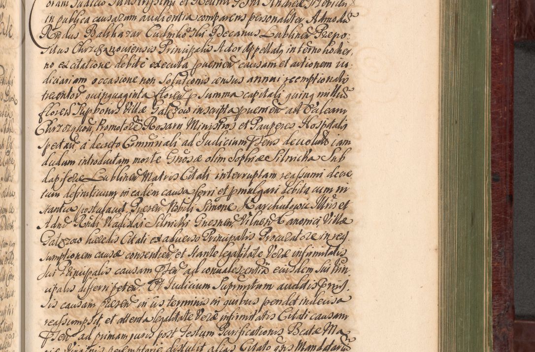 Zdjęcie nr 798 dla obiektu archiwalnego: Acta actorum episcopalium R. D. Andreae Trzebicki, episcopi Cracoviensis et ducis Severiae a die 29 Maii 1676 ad 1678 inclusive. Volumen VII
