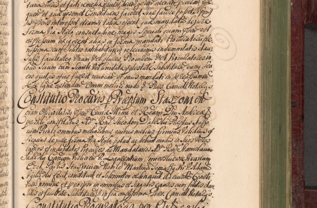 Zdjęcie nr 796 dla obiektu archiwalnego: Acta actorum episcopalium R. D. Andreae Trzebicki, episcopi Cracoviensis et ducis Severiae a die 29 Maii 1676 ad 1678 inclusive. Volumen VII