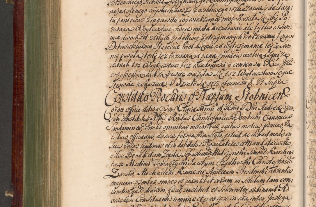 Zdjęcie nr 795 dla obiektu archiwalnego: Acta actorum episcopalium R. D. Andreae Trzebicki, episcopi Cracoviensis et ducis Severiae a die 29 Maii 1676 ad 1678 inclusive. Volumen VII