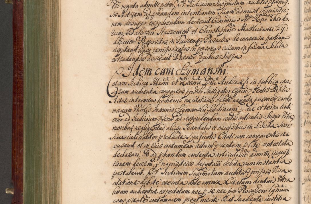 Zdjęcie nr 793 dla obiektu archiwalnego: Acta actorum episcopalium R. D. Andreae Trzebicki, episcopi Cracoviensis et ducis Severiae a die 29 Maii 1676 ad 1678 inclusive. Volumen VII