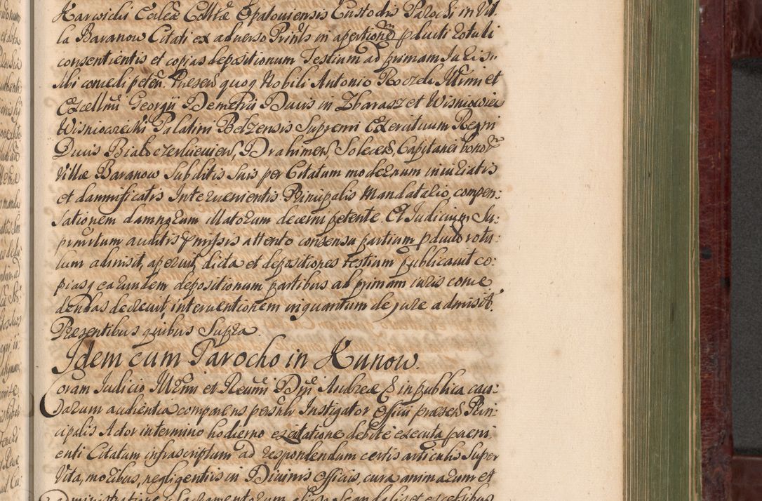 Zdjęcie nr 790 dla obiektu archiwalnego: Acta actorum episcopalium R. D. Andreae Trzebicki, episcopi Cracoviensis et ducis Severiae a die 29 Maii 1676 ad 1678 inclusive. Volumen VII