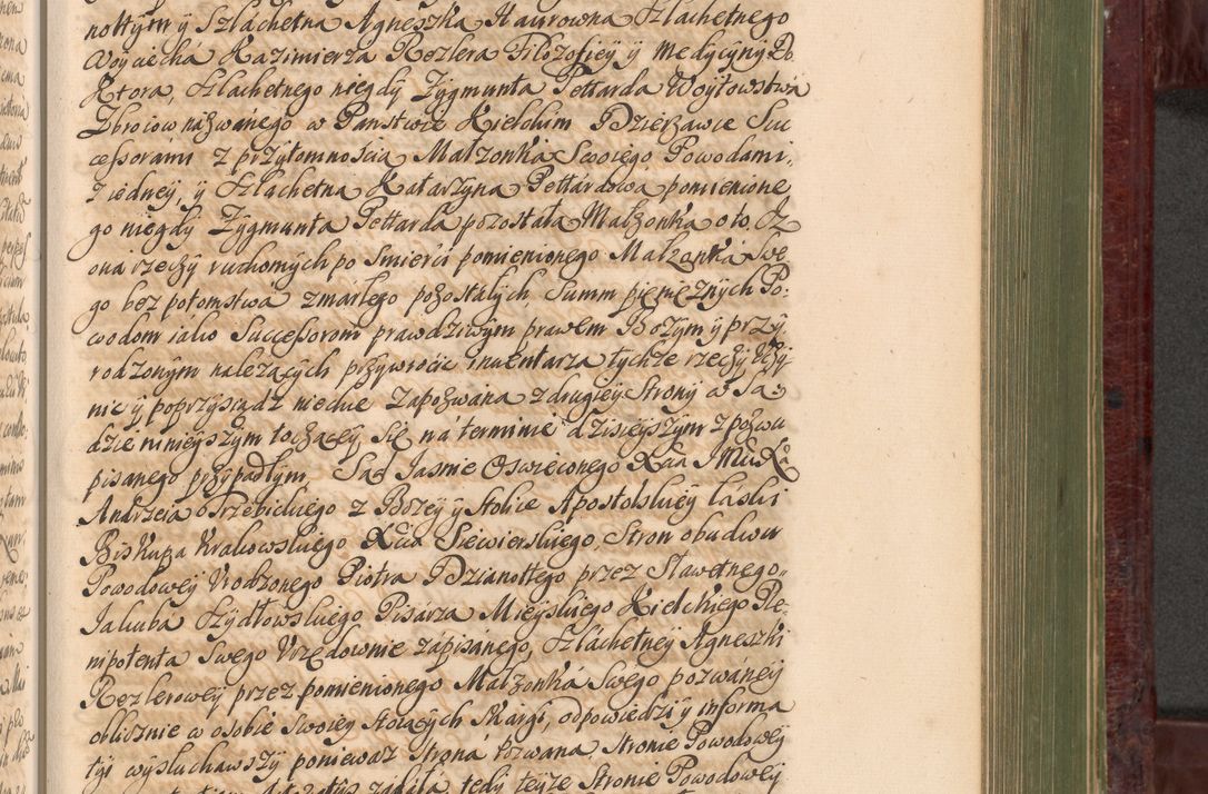Zdjęcie nr 786 dla obiektu archiwalnego: Acta actorum episcopalium R. D. Andreae Trzebicki, episcopi Cracoviensis et ducis Severiae a die 29 Maii 1676 ad 1678 inclusive. Volumen VII