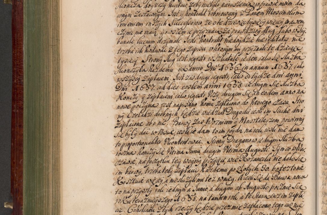 Zdjęcie nr 765 dla obiektu archiwalnego: Acta actorum episcopalium R. D. Andreae Trzebicki, episcopi Cracoviensis et ducis Severiae a die 29 Maii 1676 ad 1678 inclusive. Volumen VII