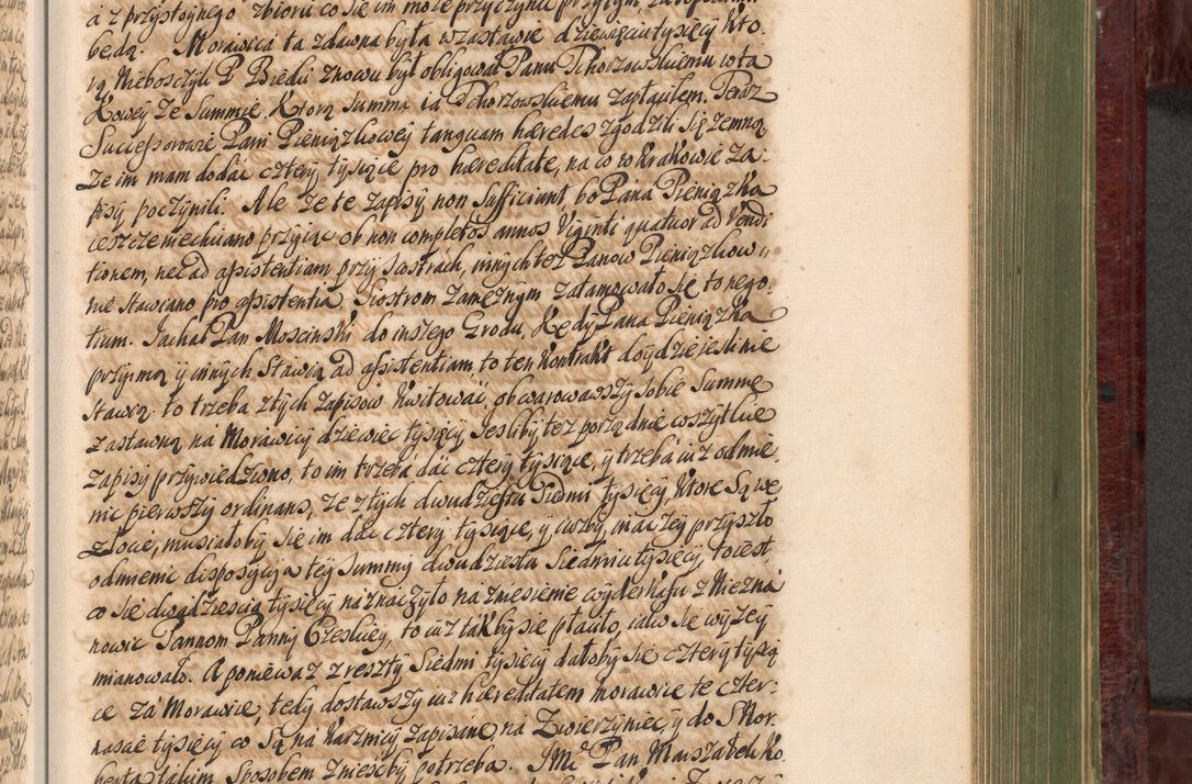 Zdjęcie nr 764 dla obiektu archiwalnego: Acta actorum episcopalium R. D. Andreae Trzebicki, episcopi Cracoviensis et ducis Severiae a die 29 Maii 1676 ad 1678 inclusive. Volumen VII