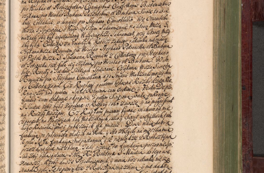 Zdjęcie nr 750 dla obiektu archiwalnego: Acta actorum episcopalium R. D. Andreae Trzebicki, episcopi Cracoviensis et ducis Severiae a die 29 Maii 1676 ad 1678 inclusive. Volumen VII