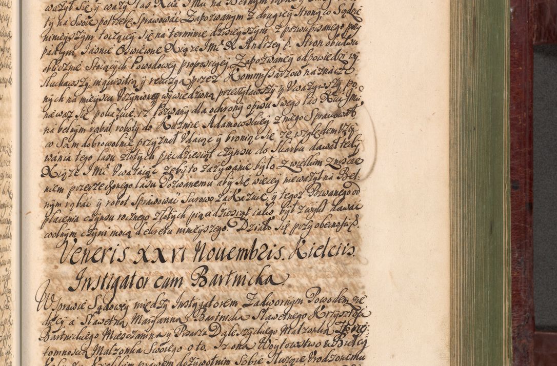 Zdjęcie nr 744 dla obiektu archiwalnego: Acta actorum episcopalium R. D. Andreae Trzebicki, episcopi Cracoviensis et ducis Severiae a die 29 Maii 1676 ad 1678 inclusive. Volumen VII