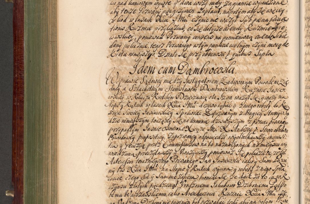 Zdjęcie nr 743 dla obiektu archiwalnego: Acta actorum episcopalium R. D. Andreae Trzebicki, episcopi Cracoviensis et ducis Severiae a die 29 Maii 1676 ad 1678 inclusive. Volumen VII