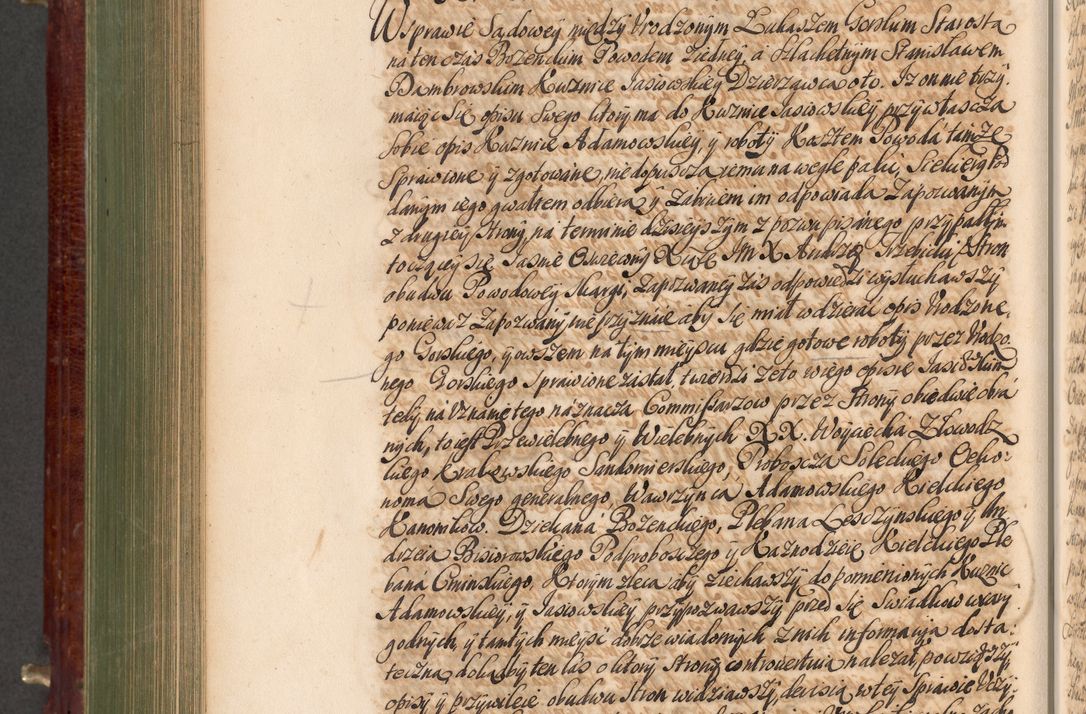 Zdjęcie nr 741 dla obiektu archiwalnego: Acta actorum episcopalium R. D. Andreae Trzebicki, episcopi Cracoviensis et ducis Severiae a die 29 Maii 1676 ad 1678 inclusive. Volumen VII