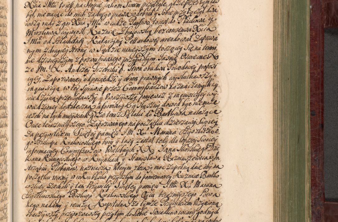 Zdjęcie nr 742 dla obiektu archiwalnego: Acta actorum episcopalium R. D. Andreae Trzebicki, episcopi Cracoviensis et ducis Severiae a die 29 Maii 1676 ad 1678 inclusive. Volumen VII