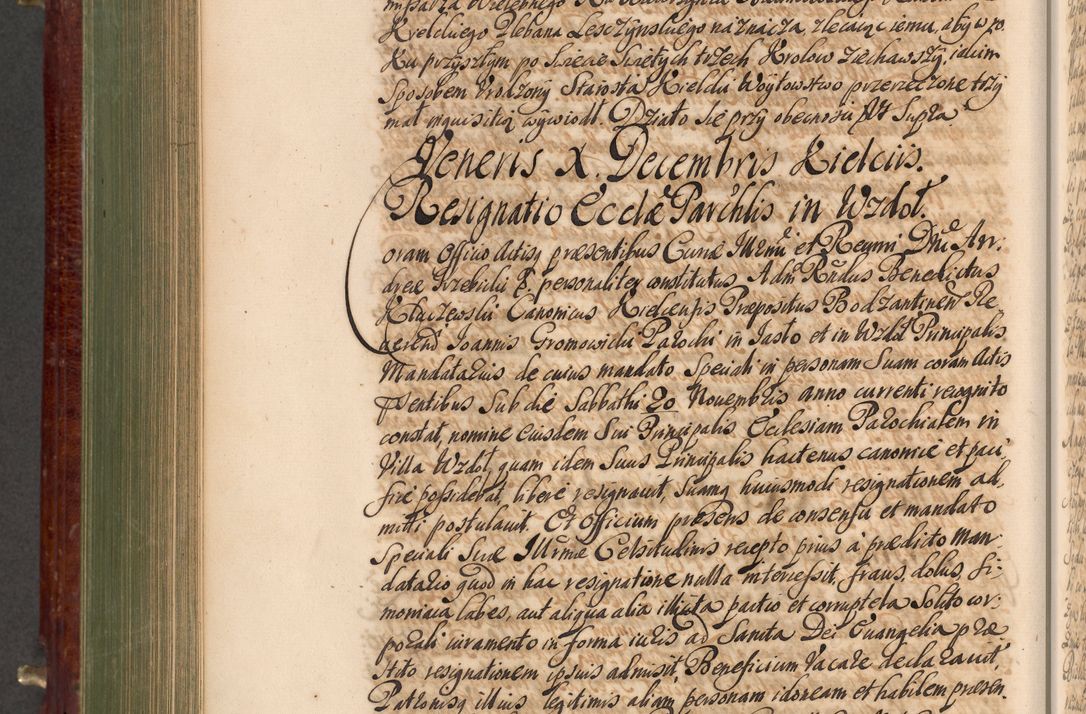 Zdjęcie nr 745 dla obiektu archiwalnego: Acta actorum episcopalium R. D. Andreae Trzebicki, episcopi Cracoviensis et ducis Severiae a die 29 Maii 1676 ad 1678 inclusive. Volumen VII