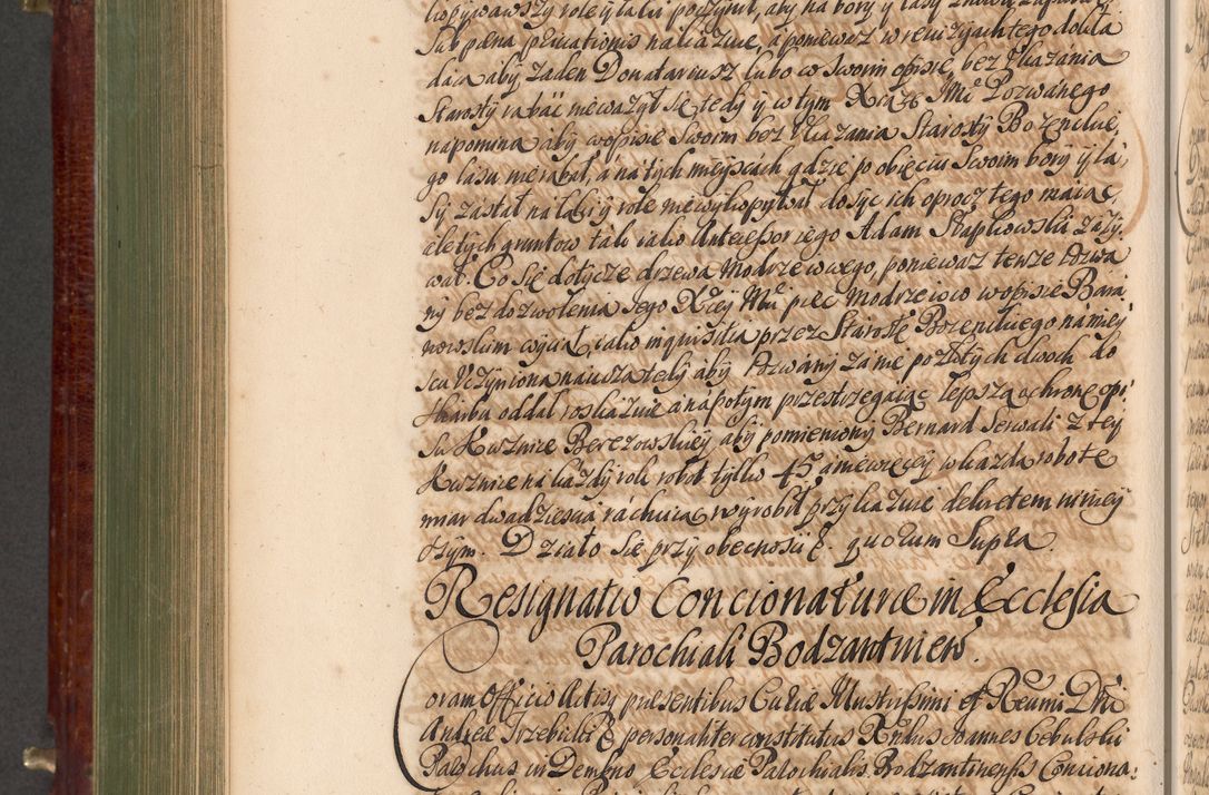 Zdjęcie nr 735 dla obiektu archiwalnego: Acta actorum episcopalium R. D. Andreae Trzebicki, episcopi Cracoviensis et ducis Severiae a die 29 Maii 1676 ad 1678 inclusive. Volumen VII